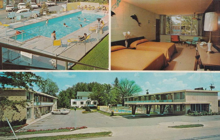 Golden Link Lodge - Old Postcard